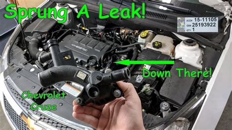 chevy cruze antifreeze leak|Leaking Antifreeze